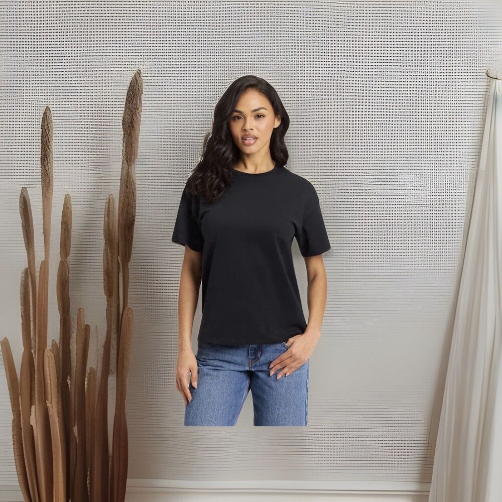 Cozy earth All Day tee Women’s SZ S black